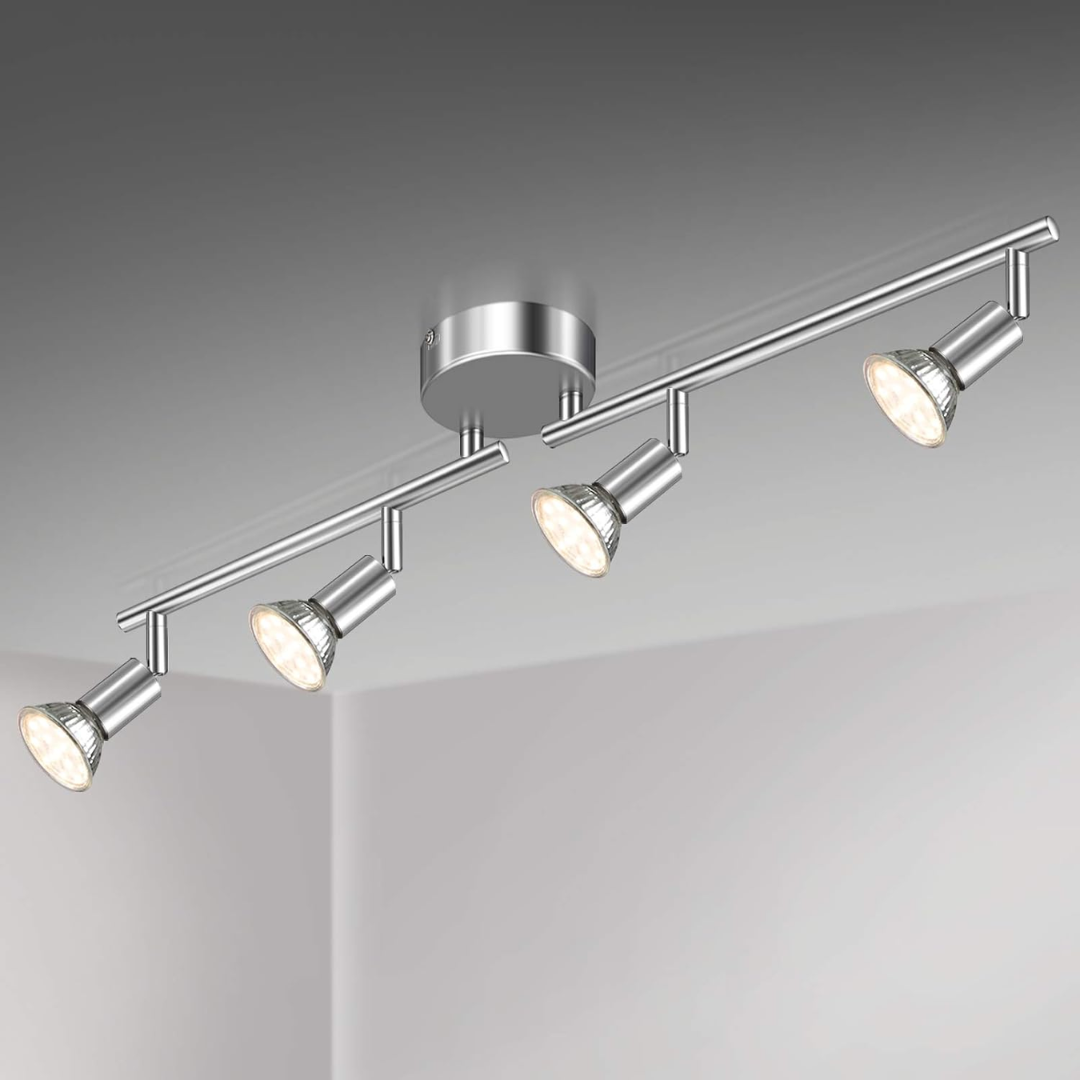 Moderne Chrome Spotlight Lampe