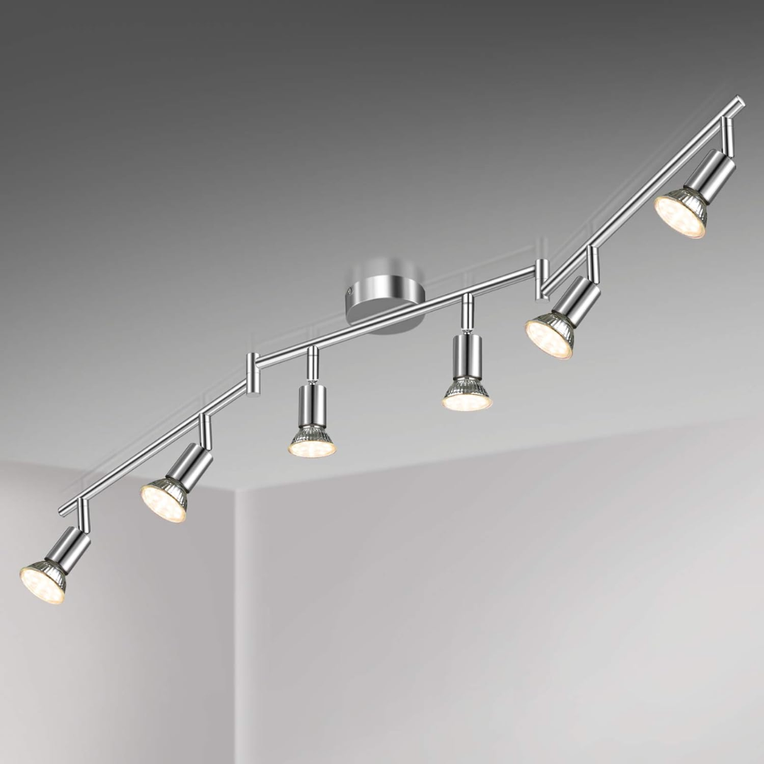 Moderne Chrome Spotlight Lampe